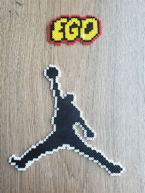 michael jordan perler beads.